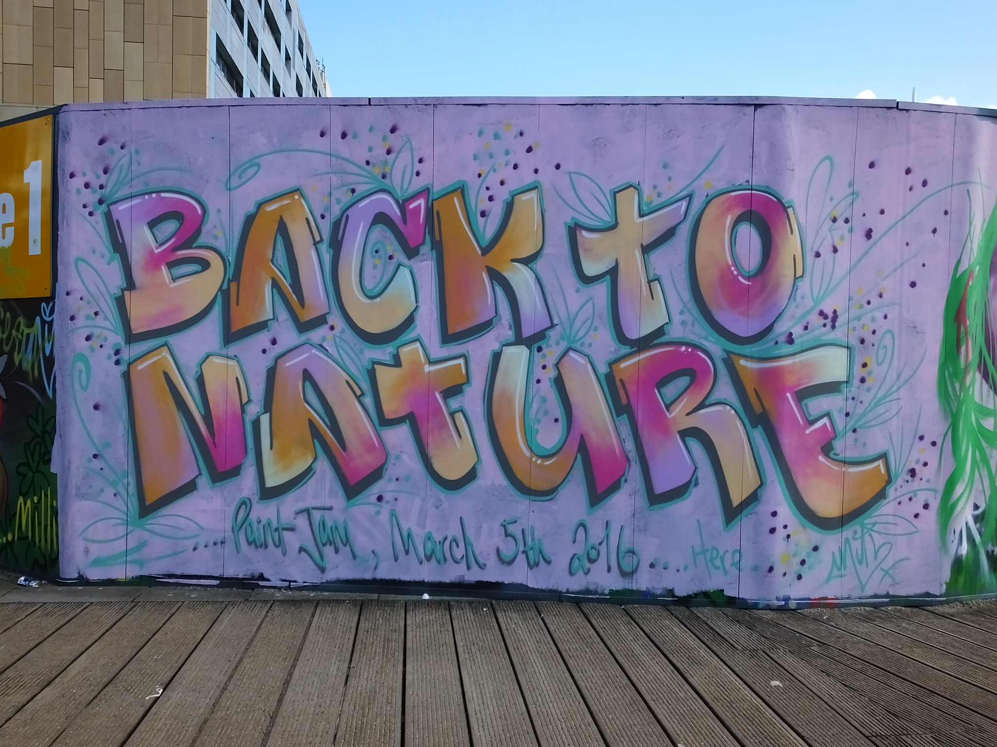 Back to Nature Paint Jam, Cardiff