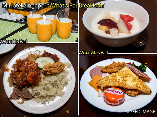 M Hotel Singapore Derrick See Breakfast