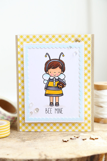 you're the honeybee to my flower {just ME digital stamps}