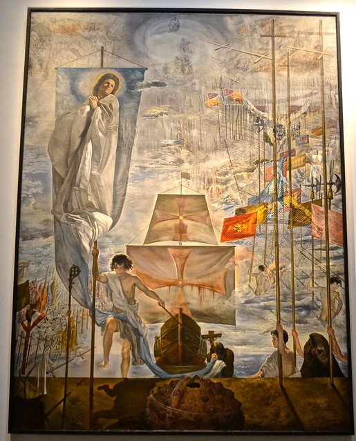 crucification at Salvador Dali Museum in st. petersburg florida