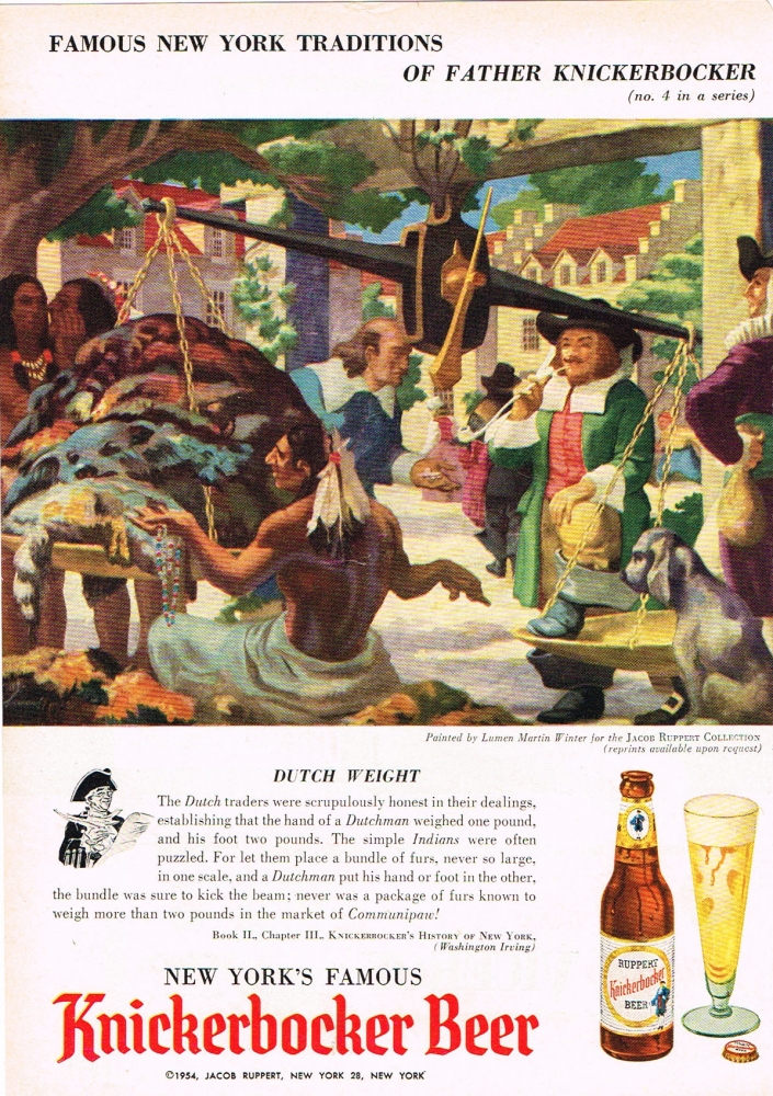 Ruppert-Knickerbocker-Beer-Paper-Ads-Jacob-Ruppert-1954