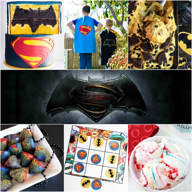Superhero collage.