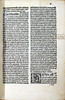 Held by the Royal College of Physicians and Surgeons of Glasgow. Marginal annotation and woodcut initial in Bernardus de Gordonio: Practica, seu Lilium medicinae.