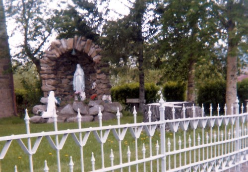 garden montana statues grotto deerlodge