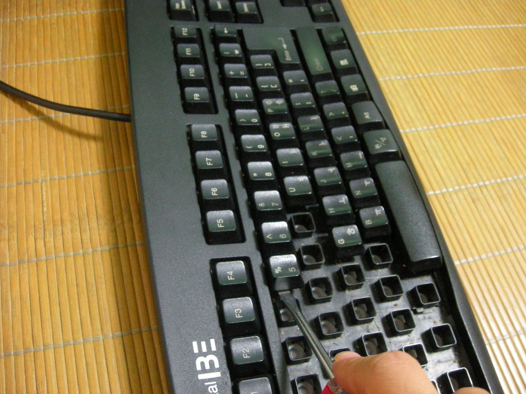 wash the keyboard 1
