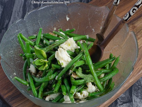 Green Beans with Mozzarella and Mint (2)