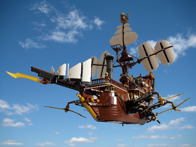 Lego Steampunk Airship "Behemoth"