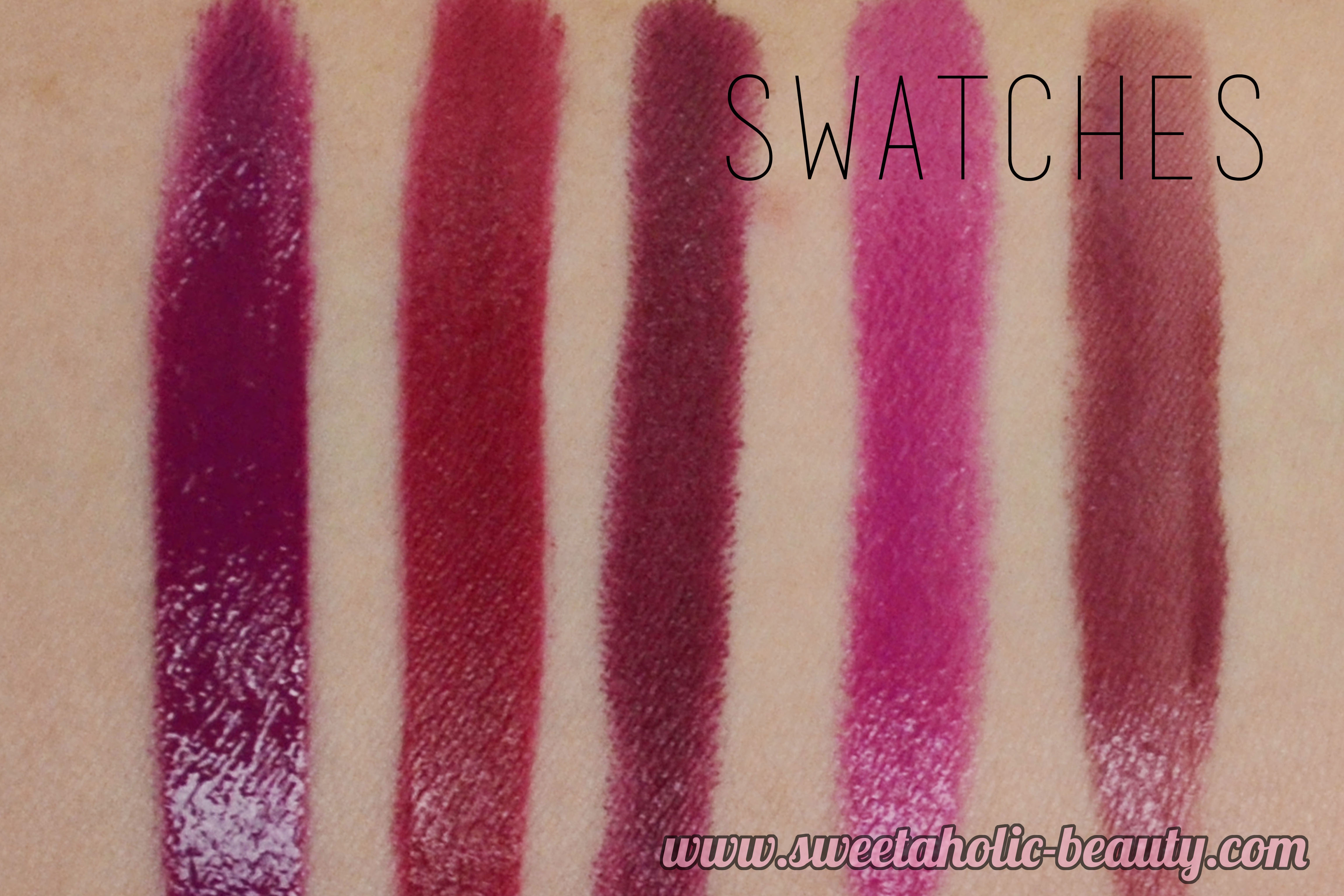Five Must-Have Berry Shades - Sweetaholic Beauty