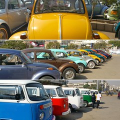 Impressive turnout at the Karachi VW Club car show this afternoon.