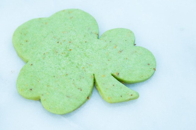 Green ginger sugar cookie