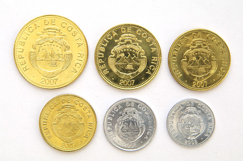 Monedas de Costa Rica