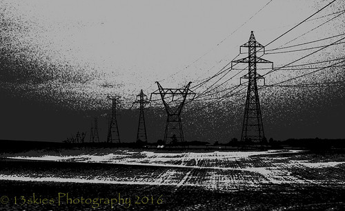 bw lines highway power sony country dramatic powerlines grainy posterization a57 incameraeffect sotc highgrain