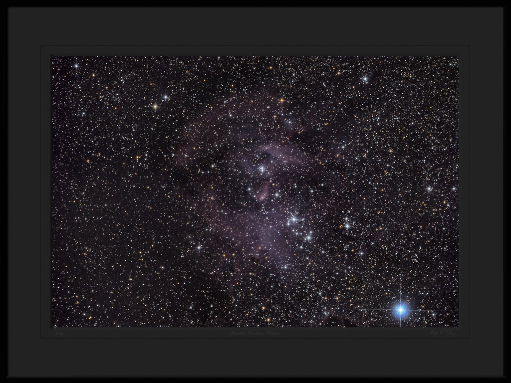 IC 2944, IC 2948 - Lambda Centauri Cluster and Running Chicken Nebula in the constellation Centaurus by Mike O'Day ( https://500px.com/MikeODay )