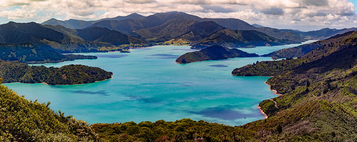 blue coastallandscape coastline green hills kenepurusound landscape marlborough marlboroughsounds nature newzealand sea seascape sound southisland nz