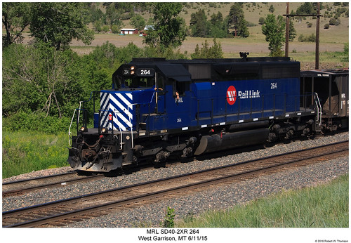 railroad train montana diesel railway trains locomotive trainengine garrison mrl emd sd402 sd40 montanaraillink sixaxle sd402xr