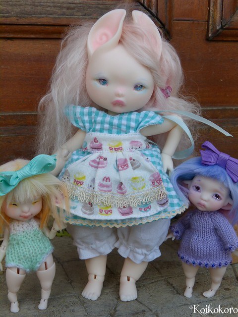 Famille de Trolls♣Dust of dolls Spun, arie & kete 25174826585_a9d621c877_z
