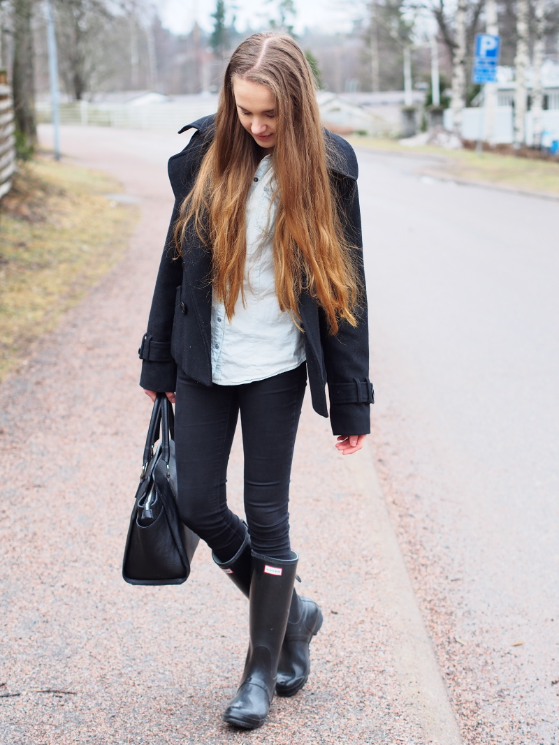 Outfit inspiration for rainy spring days