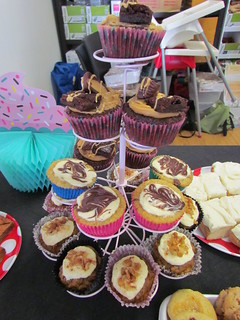 Cupcakes - Peanut Butter Cup Caramel Brownie, Nutella, Carrot Cake