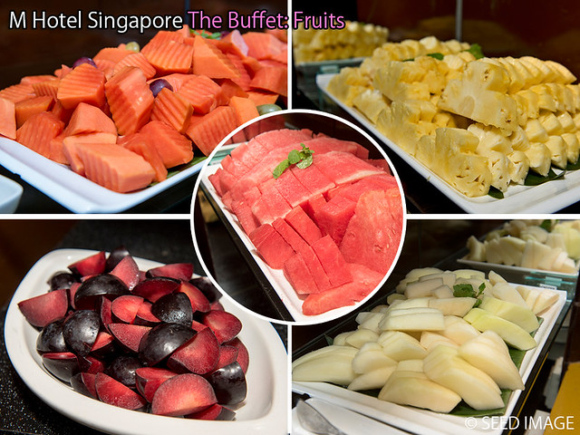 M Hotel Singapore The Buffet Fruits