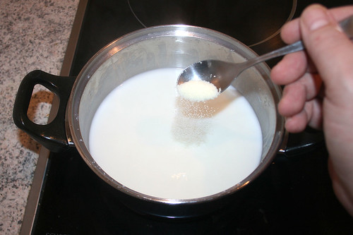 14 - Milch salzen / Salt milk
