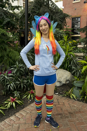 my little pony cosplay rainbow dash