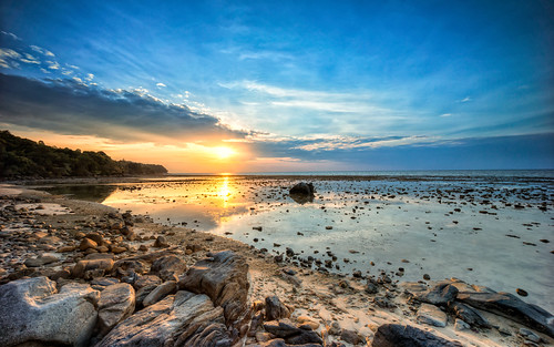travel sunset clouds thailand cool rocks sony shoreline bluesky boulder phuket 15mm f4 travelphotography naiyang travelphotos amazingthailand naiyangbeach a7r 1018mm thailandphotography thailandonly sony1018mm sonya7r ilce7r