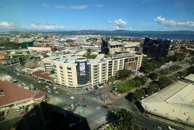 View of Davao City from Marco Polo Hotel Davao