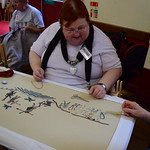 Stitching the Battle of Stamford Bridge Tapestry, by Richard Winskill