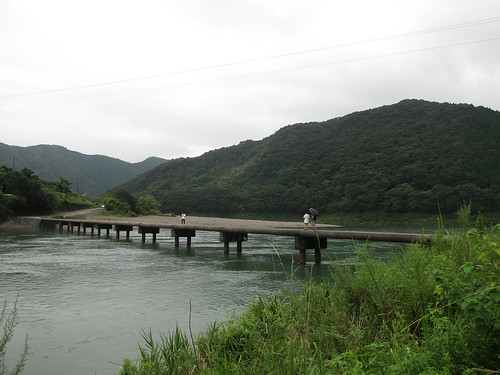 bridge japan river jp kochi kōchiken shimantoshi