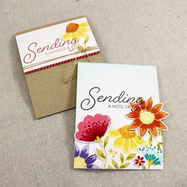 Painted Petals Cards