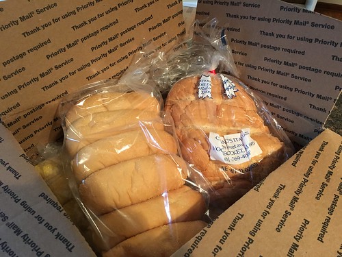 Dynamite Rolls Arrived From Dupras Bakery in Woonsocket, RI