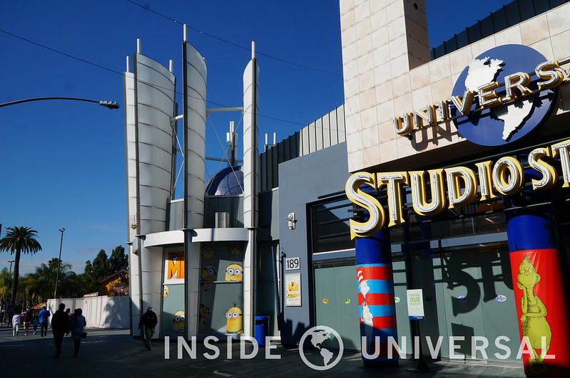 January 5, 2016 Update - Park Entrance - Universal Studios Hollywood