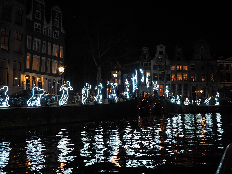 Amsterdam winter Light Festival