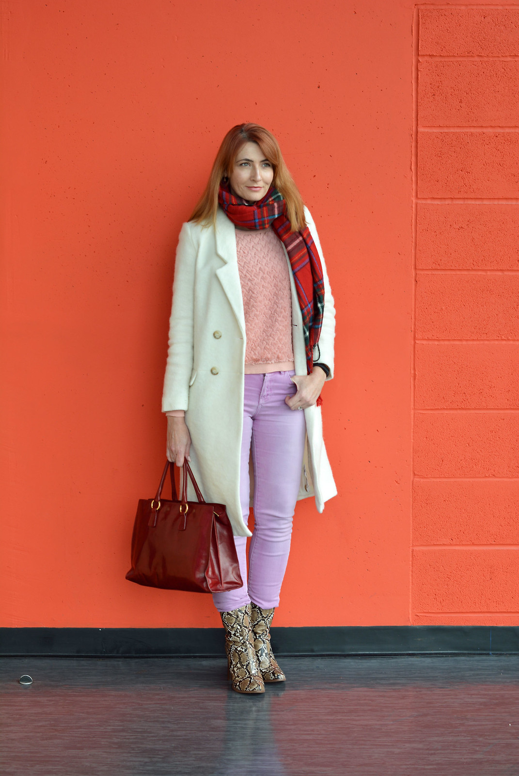 Winter brights of red, pink, lilac and white | Not Dressed As Lamb