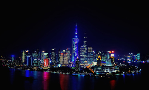 china lighting city light architecture night twilight cityscape shanghai aerial bluehour pudong thebluehour rebeccaang vuebar viewfromvue