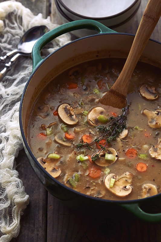 Comforting Mushroom Soup