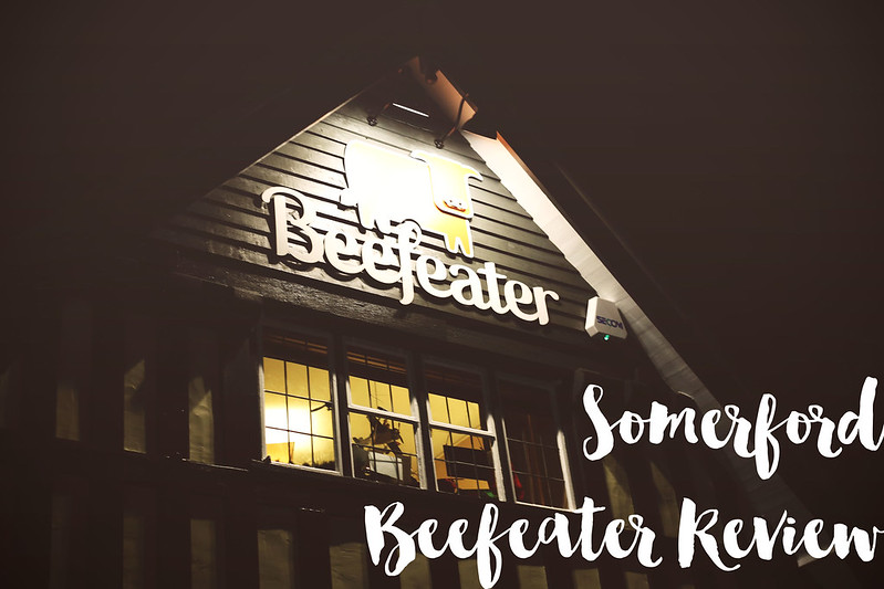 Beefeater Somerford Review - A swish restaurant + some yummy food