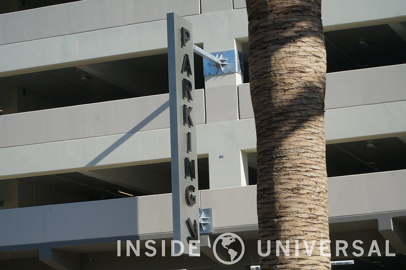 January 5, 2016 Update - E.T. Parking Structure - Universal Studios Hollywood