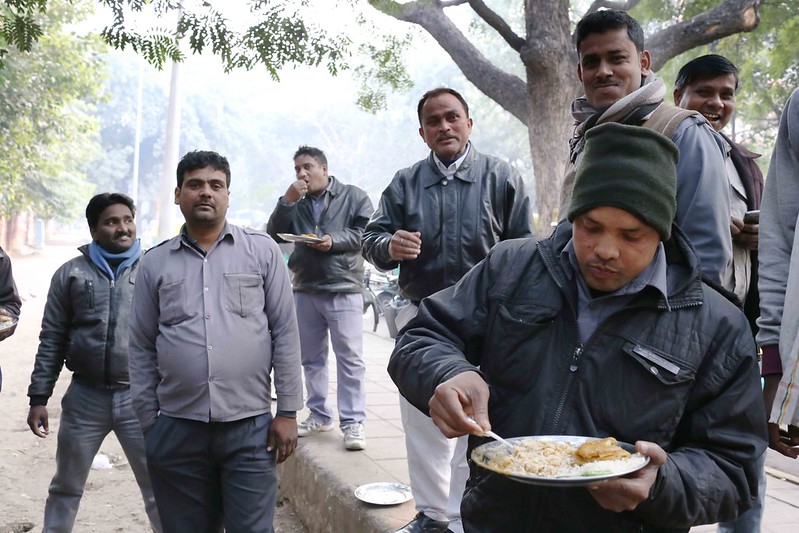 City Food - Auto Drivers' Dal-Chawal Stall, Kasturba Gandhi Road