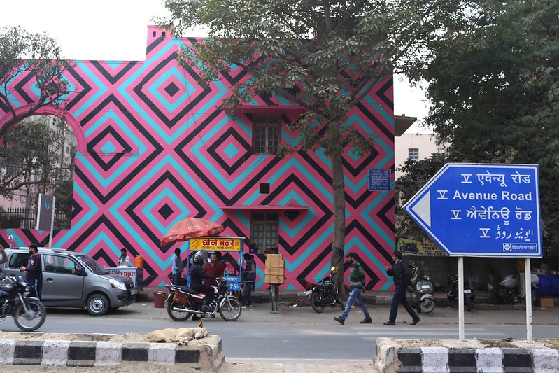 City Landmark - Lodhi Colony Art Installation, Mehar Chand Market