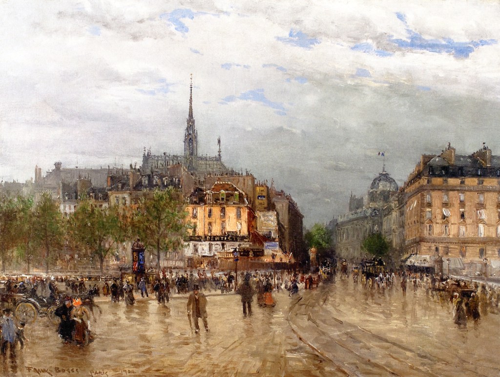 View of Paris by Frank Myers Boggs - 1900