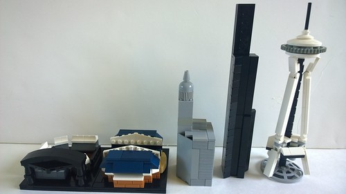 LEGO Seattle Skyline