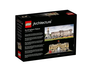 LEGO Architecture 21029 Buckingham Palace back