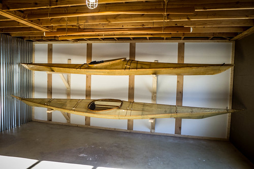 Skin-on-frame kayaks