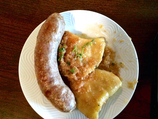 Sokolowski's sausage and dumplings