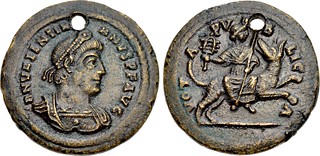 LOT 1105–Valentinian I Medallion