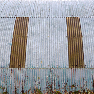 corrugated roof