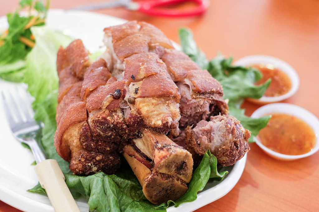 Royal J's Seafood's Thai Style Pork Knuckle 