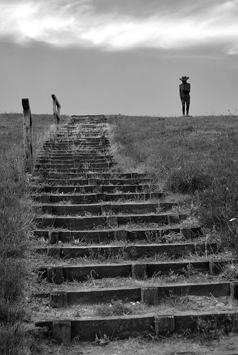 blackandwhite art monochrome stairs landscape blackwhite kunst skulptur treppe figure schwarzweiss landschaft figur mecklenburgvorpommern einfarbig gallin