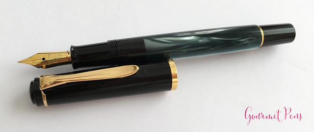 Review Pelikan Tradition Series M200 Green Marble Fountain Pen @Goldspot (27)